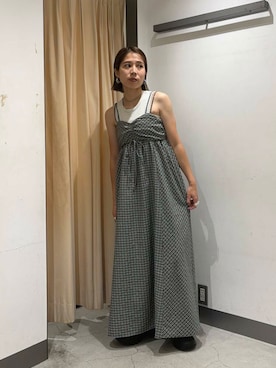 「KBF（ケイビーエフ）のアイテム」を使った、chihiroさん（レディース・158cm）の夏コーディネート