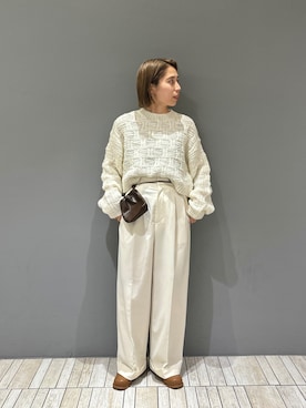 chihiroさん（骨格ナチュラル・レディース・158cm）の秋コーディネート