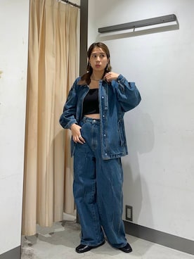 「骨格ナチュラル」｜chihiroさん（レディース・158cm）の夏コーディネート