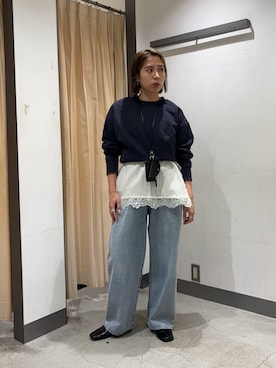 chihiroさん（レディース・158cm）の冬コーディネート