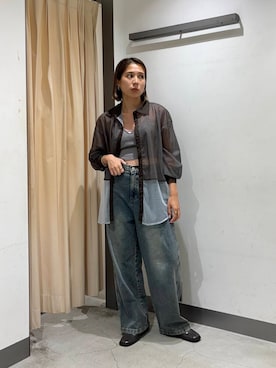 「骨格ナチュラル」｜chihiroさん（レディース・158cm）の夏コーディネート