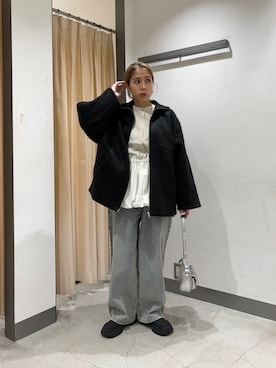 「イチ推しデニムコーデ」｜chihiroさん（レディース・158cm）の秋コーディネート