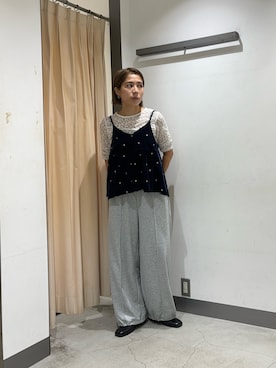 「スウェットコーデ」｜chihiroさん（レディース・158cm）の秋コーディネート