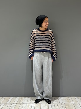 chihiroさん（骨格ナチュラル・レディース・158cm）の秋コーディネート