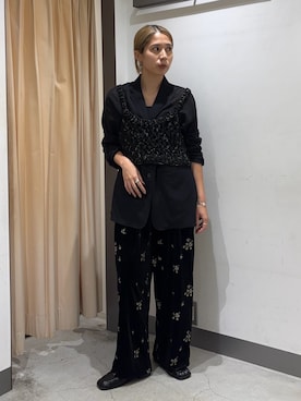 「アイテム（ニット/セーター）」を使った、chihiroさん（レディース・158cm・30代）の秋コーディネート