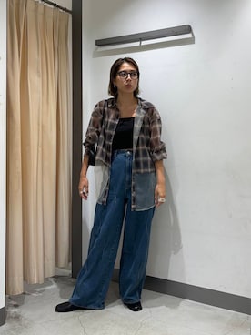 「骨格ナチュラル」｜chihiroさん（レディース・158cm）の夏コーディネート