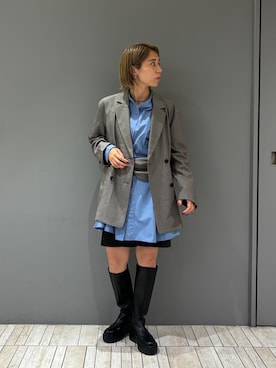 chihiroさん（骨格ナチュラル・レディース・158cm）の秋コーディネート