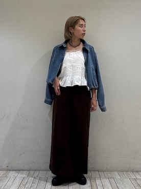 chihiroさん（レディース・158cm）の夏コーディネート