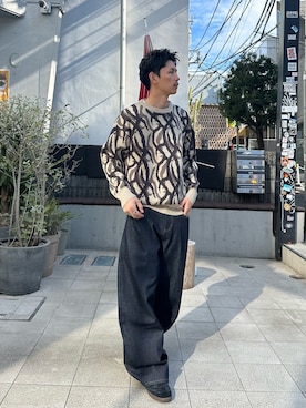 Shota Matsuokaさん(メンズ・180cm)の冬コーディネート