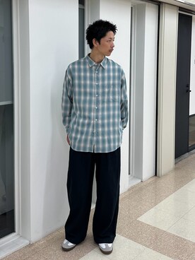 Shota Matsuokaさん(メンズ・180cm)の夏コーディネート