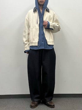 Shota Matsuokaさん（メンズ・180cm）の冬コーディネート