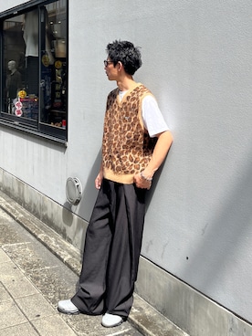 Shota Matsuokaさん（メンズ・180cm）の夏コーディネート