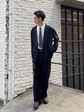Shota Matsuokaさん(メンズ・180cm)の夏コーディネート
