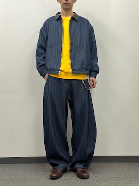 Shota Matsuokaさん（メンズ・180cm）の冬コーディネート