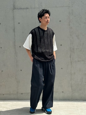 Shota Matsuokaさん(メンズ・180cm)の春コーディネート