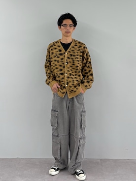 Shota Matsuokaさん（メンズ・180cm）の秋コーディネート