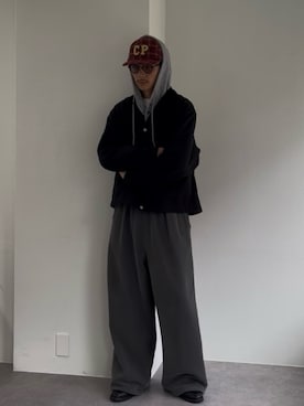 「アイテム（その他アウター）」を使った、Shota Matsuokaさん（メンズ・180cm）の秋コーディネート