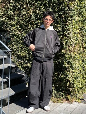 Shota Matsuokaさん（メンズ・180cm）の冬コーディネート