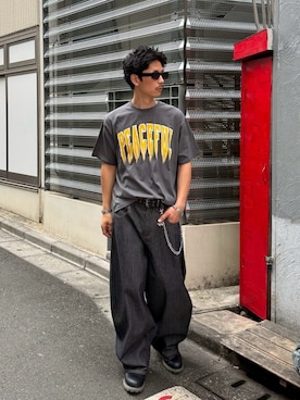 Shota Matsuokaさん(メンズ・180cm)の夏コーディネート