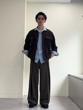 Shota Matsuokaさん(メンズ・180cm)の秋コーディネート