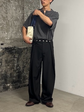 Shota Matsuokaさん(メンズ・180cm)の春コーディネート