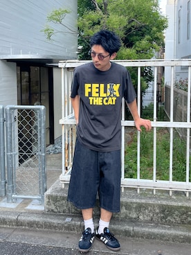 Shota Matsuokaさん（メンズ・180cm）の夏コーディネート