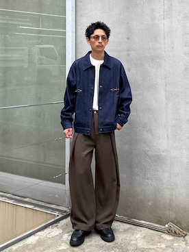 Shota Matsuokaさん(メンズ・180cm)の秋コーディネート
