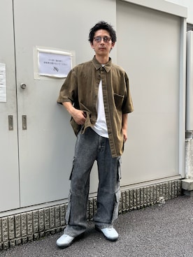 Shota Matsuokaさん(メンズ・180cm)の夏コーディネート
