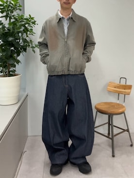 Shota Matsuokaさん（メンズ・180cm）の春コーディネート