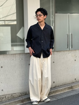 Shota Matsuokaさん(メンズ・180cm)の春コーディネート
