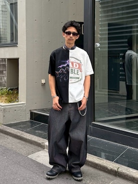 Shota Matsuokaさん(メンズ・180cm)の夏コーディネート