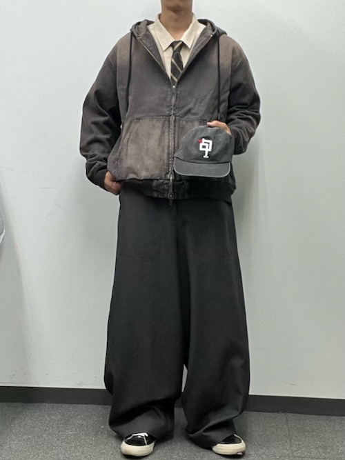 オーバーダイデニムジップパーカー（ブルゾン）｜CIAOPANIC（チャオ