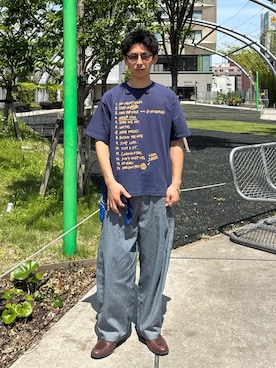 Shota Matsuokaさん(メンズ・180cm)の春コーディネート