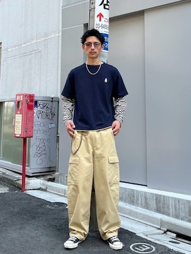 Shota Matsuokaさん(メンズ・180cm)の夏コーディネート