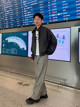 Shota Matsuokaさん(メンズ・180cm)の春コーディネート