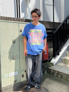 Shota Matsuokaさん(メンズ・180cm)の夏コーディネート