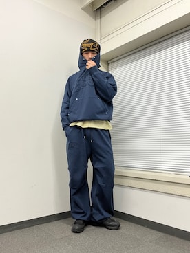 Shota Matsuokaさん（メンズ・180cm）の冬コーディネート