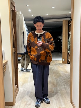 Shota Matsuokaさん(メンズ・180cm)の冬コーディネート