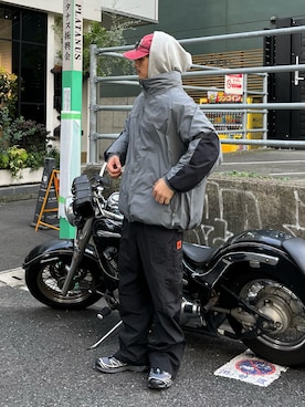 Shota Matsuokaさん（メンズ・180cm）の秋コーディネート