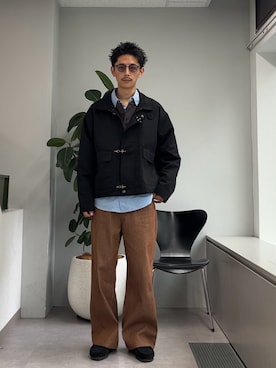 Shota Matsuokaさん(メンズ・180cm)の秋コーディネート