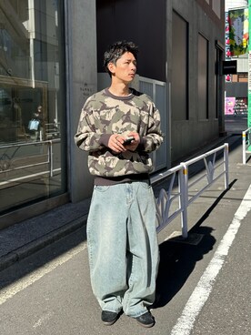 Shota Matsuokaさん(メンズ・180cm)の冬コーディネート
