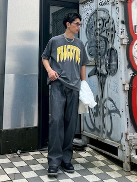 Shota Matsuokaさん(メンズ・180cm)の夏コーディネート