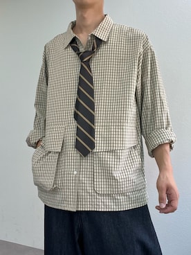 「アイテム（フォーマルスーツ/小物）」を使った、Shota Matsuokaさん（メンズ・180cm）の秋コーディネート
