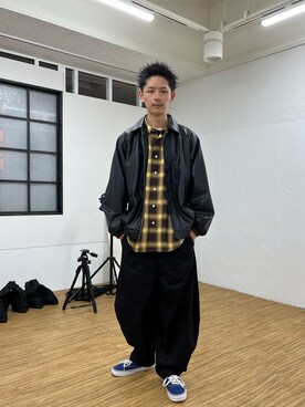 Shota Matsuokaさん（メンズ・180cm）の夏コーディネート
