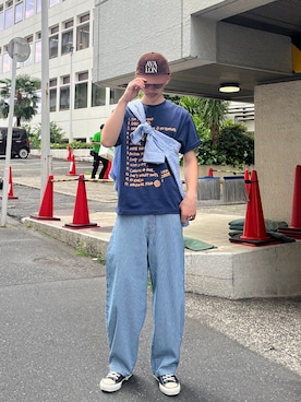 Shota Matsuokaさん(メンズ・180cm)の春コーディネート
