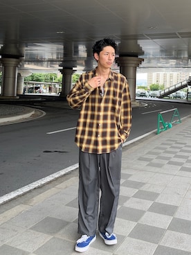 Shota Matsuokaさん(メンズ・180cm)の夏コーディネート