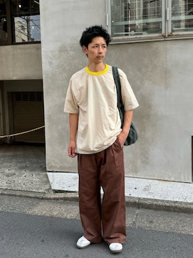 Shota Matsuokaさん(メンズ・180cm)の春コーディネート