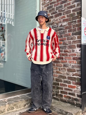 Shota Matsuokaさん（メンズ・180cm）の秋コーディネート