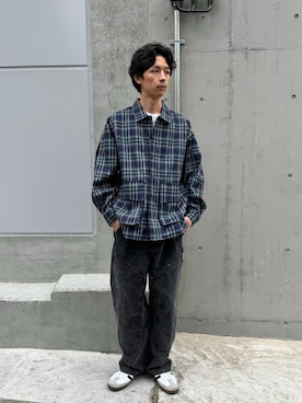 Shota Matsuokaさん（メンズ・180cm）の秋コーディネート