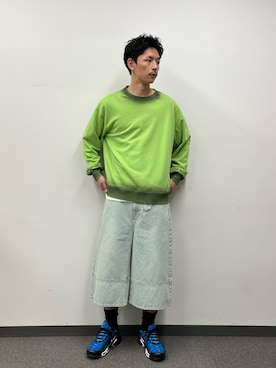 Shota Matsuokaさん（メンズ・180cm）の春コーディネート